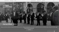 Desktop Screenshot of eusko-ikaskuntza.org